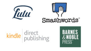 Self publishing platform logos